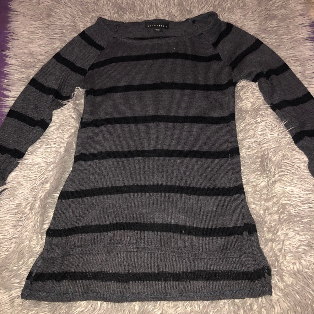 Stripped long sleeve